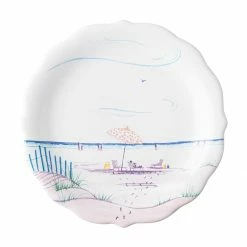 Juliska Country Estate Seaside Party Plates, Assorted Set/4 Live 9 Juliska Country Estate Seaside Party Plates, Assorted Set/4 Live