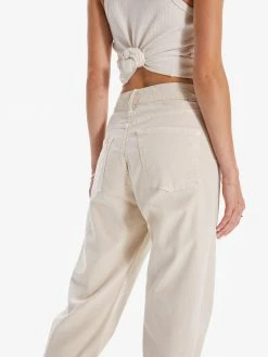 MOTHER The Ditcher Crop, Chalk Tapioca Wear