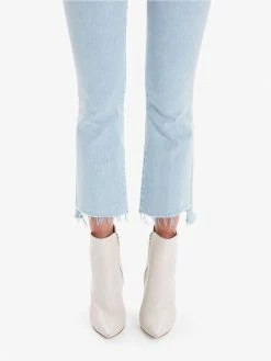 MOTHER The Insider Crop Step Fray, Aquatic Wear