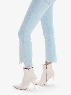 MOTHER The Insider Crop Step Fray, Aquatic Wear