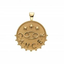 Jane Win Wear CANCER JW Zodiac Pendant Coin (Jun 21 - Jul 22)