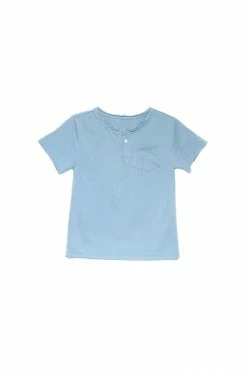 Baybala For Kids Charlie Tee In Sleepy Blue