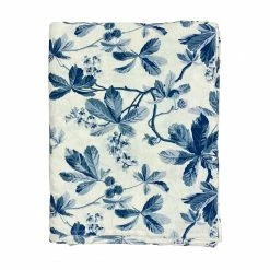 D'Ascoli Live Chestnut Tablecloth, Blue