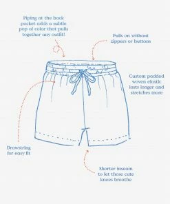 Oso & Me Bingo Short, Tan