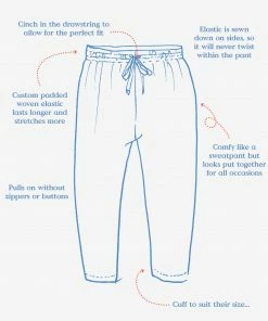 Oso & Me Bowie Pant, Graphite For Kids