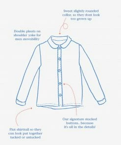 Oso & Me For Kids Jefferson Shirt, Signature Stripe