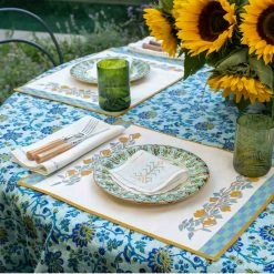 Malaika Linens BLOSSOM PLACEMAT Live