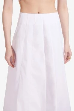 Staud Wells Skirt, White