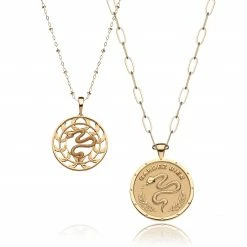Jane Win PROTECT JW Cutout Pendant Coin 10 Jane Win PROTECT JW Cutout Pendant Coin