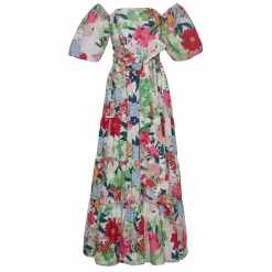 Wear Wethersfield Dress, Cara Cara Japanese Floral Ivory