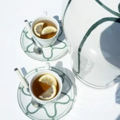 Themis Z Serenity Green Coffee Or Tea Cup