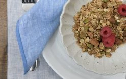 Proper Table Co. Live Campbell Blue Chambray Napkin