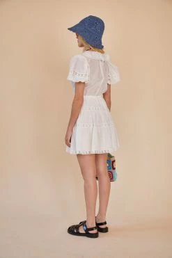 Hunter Bell Darby Dress, White 5 Hunter Bell Darby Dress, White