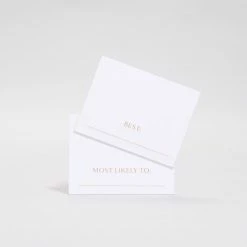 Dear Annabelle Superlatives Place Cards