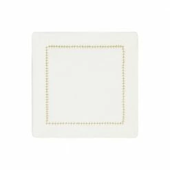 Mode Living Live Dolce Metallic Cocktail Napkins S/4 Gold