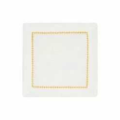 Mode Living Dolce Cocktail Napkins S/4 Orange