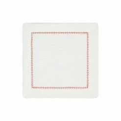 Mode Living Live Dolce Cocktail Napkins S/4 Red