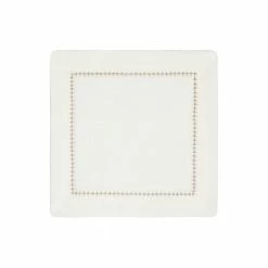 Mode Living Live Dolce Metallic Cocktail Napkins S/4 Rose Gold