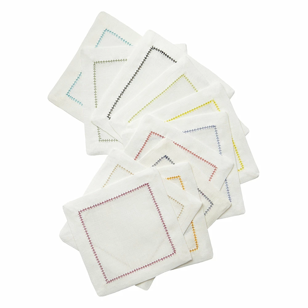 Mode Living Dolce Cocktail Napkins S/4 Lime 2 Mode Living Dolce Cocktail Napkins S/4 Lime