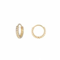 Ariel Gordon Jewelry Twisted Petite Hoops 7 Ariel Gordon Jewelry Twisted Petite Hoops