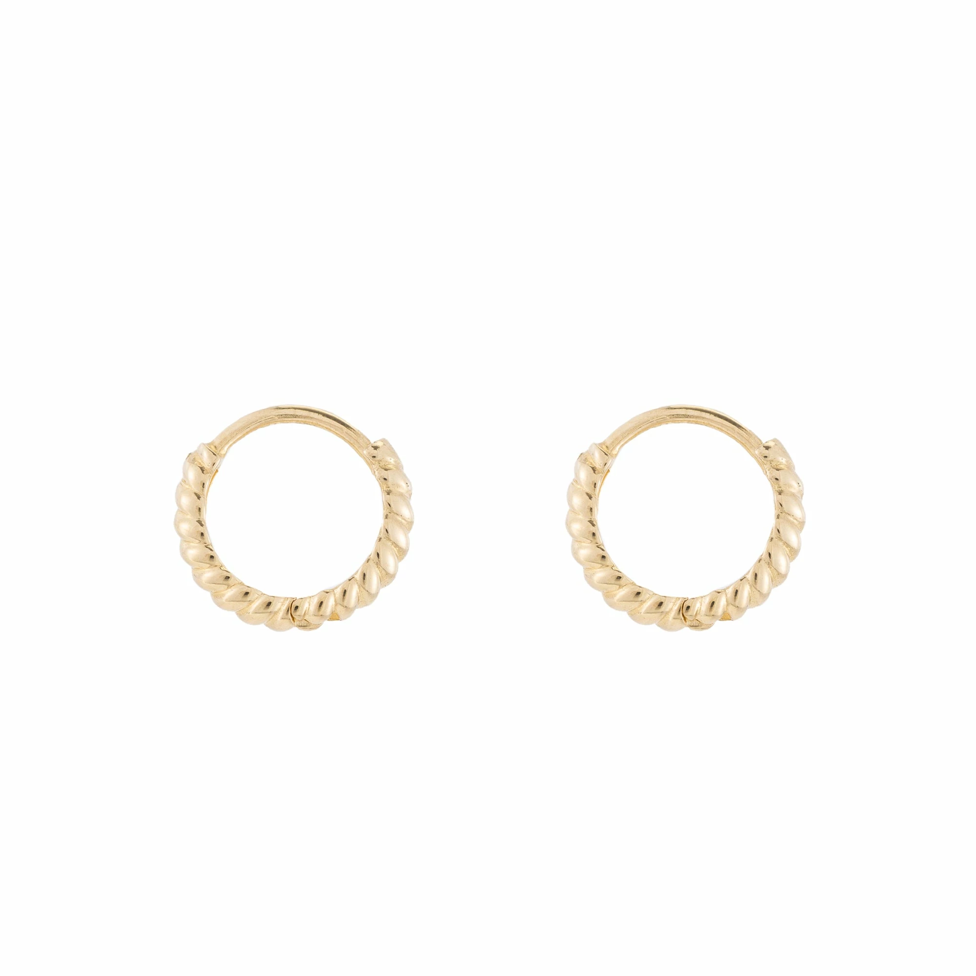 Ariel Gordon Jewelry Twisted Petite Hoops 5 Ariel Gordon Jewelry Twisted Petite Hoops