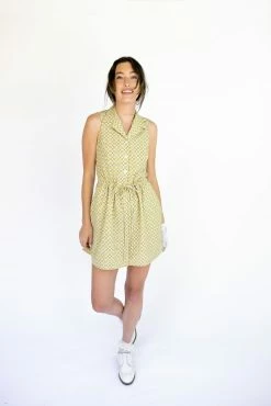 Byrdie Golf Social Wear Wear Hayden Dress, Retro Floral