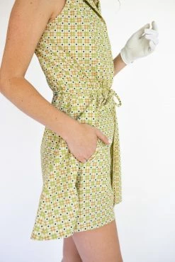 Byrdie Golf Social Wear Wear Hayden Dress, Retro Floral