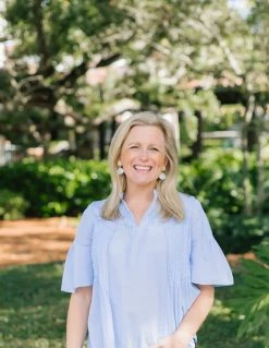 M Donohue Collection Grace Willow Blue And White Earrings