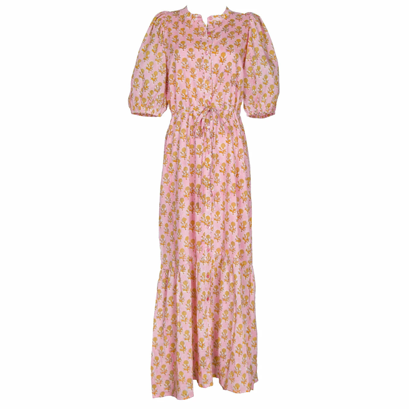 Emerson Fry Lucy Dress, Pink Marigolds 1 Emerson Fry Lucy Dress, Pink Marigolds