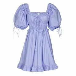 En Saison Wear Danielle Mini Dress, Blue