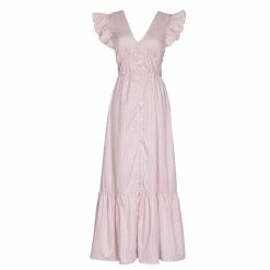 En Saison Ida Midi Dress, Pink Wear