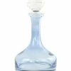 Estelle Colored Glass Vogue Decanter, Cobalt Blue