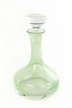 Estelle Colored Glass Live Vogue Decanter, Mint Green