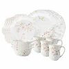 Juliska Dinnerware Floral Sketch Cherry 16 Pc Set