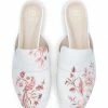 ALEPEL Eden Garden White Mule Wear