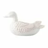 Juliska Serving Pieces Delphine Whitewash Duck Bowl