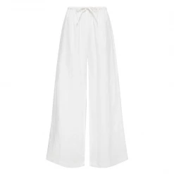 Faithfull The Brand Solano Pants, Plain White Wear