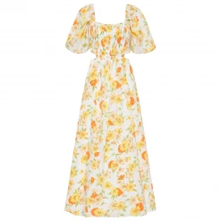 Faithfull The Brand Wear Loucetta Midi Dress, Palermo Floral Print