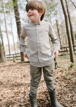 Baybala Benjie Pant In Stonewall Gray