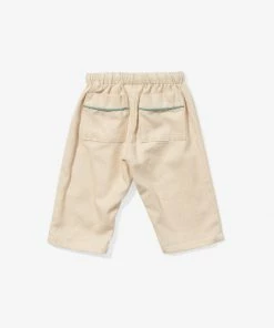 Oso & Me Bowie Baby Pant, Oatmeal Flannel