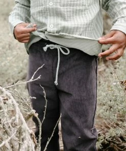 Oso & Me Bowie Pant, Graphite For Kids