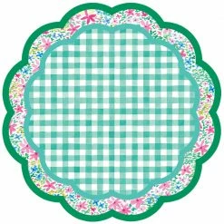 Lucy Grymes Flower Power + Gingham Paper Bundle Placemats