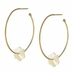 ASHA ACCESSORIES Flower Hoop-la