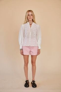 Hunter Bell Freer Top, White