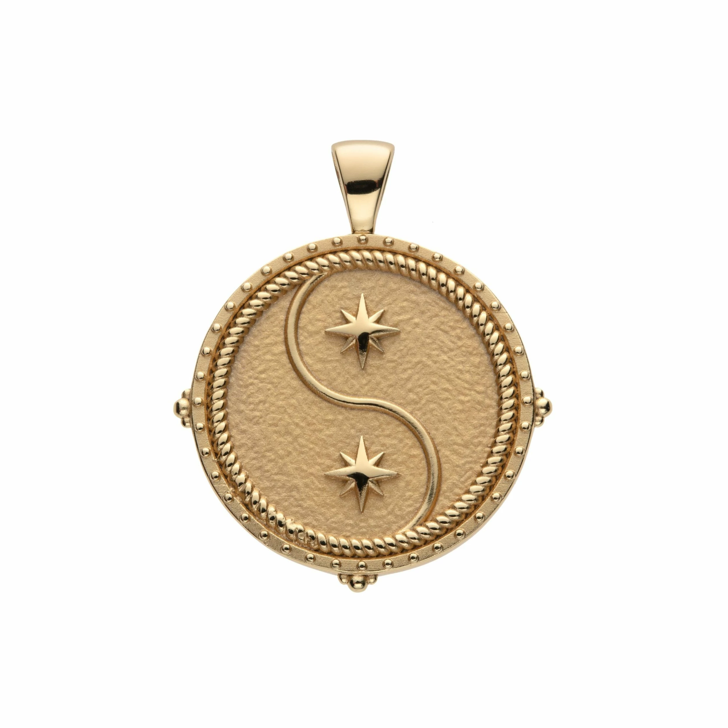 Jane Win GEMINI JW Zodiac Pendant Coin (May 21 - Jun 20) Wear 1 Jane Win GEMINI JW Zodiac Pendant Coin (May 21 - Jun 20) Wear