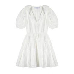 Hunter Bell Darby Dress, White