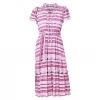 Hunter Bell Matthews Dress, Magenta