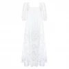 Hunter Bell Waverly Dress, White Embroidered Eyelet