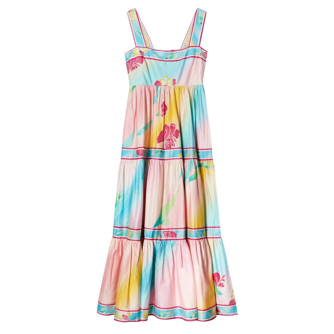 Hunter Bell Rita Dress, Gradation Multi Flower Wear 1 Hunter Bell Rita Dress, Gradation Multi Flower Wear