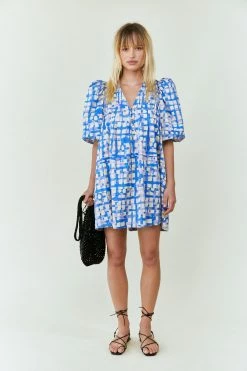 Hunter Bell Jenkins Dress, Cobblestone Blue Wear